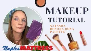 Allure Beauty Box reveal, Natasha Denona Roxa Palette Full glam Look.