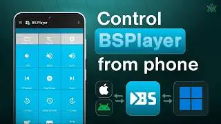 BS.Player Remote Control Widget for PC | Keyboard Extension