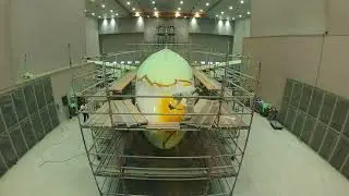 Timelapse of the Paintwork of Airbus A220 300 Livery in Lithuanian Flag Motive