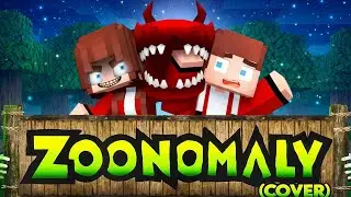 JJ and JJ's Girl STALKER Love Story in Maizen Minecraft _ Zoonomaly Theme Song (COVER)