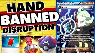 WHY ITS BANNED! HAND DISRUPTION POKEMON CARDS!