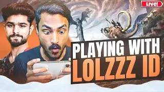 BGMI LIVE💚I ROAD TO TOP 50 IN CONQUEROR LOBBY😎💥 I PLAYING WITH @LoLzZzGaming OG ID💀