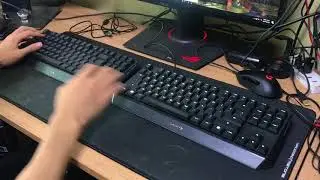 cherry MX BOARD 1.0 TKL 체리 흑축 / 청축 기계식키보드 타건 영상