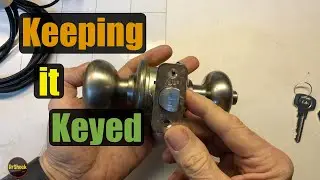Yale YH Collection Residential Entry Door Lock Cylinder Removal, Transfer, and Pin Disassembly