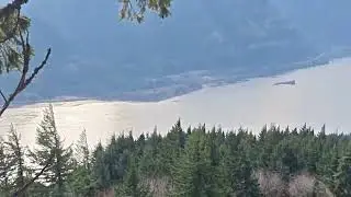 Cook Hill, WA - Coming down off the mountain