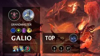 Galio Top vs Sylas - EUW Grandmaster Patch 11.7