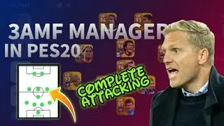 BEST MANAGER WITH 3 AMF & 2 CF 🔥// COMPLETELY ATTACKING🤩//