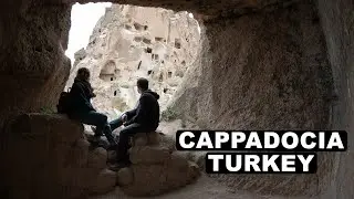 Cappadocia Turkey. Exploring 2,000 year old caves.