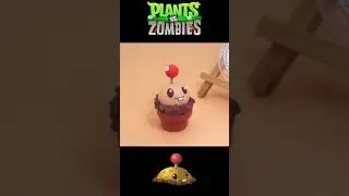 PLANTS VS ZOMBIES: Potato Mine Clay #shorts