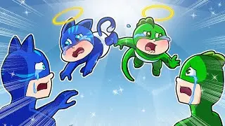 Baby CATBOY, baby GEKKO Angel baby!? - Please, Don&rsquo;t Leave Me Alone! || PJ MASKS 2D ANIMATION