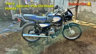 Old model Hero Honda Splendor  Plus 2009 #hero #splendor #splendormodified #2026 