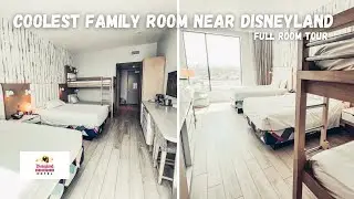 A MUST Stay Hotel near Disneyland |The VIV Hotel Room tour Anaheim California