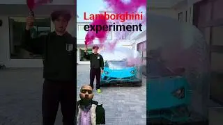 Lamborghini experiment #automobile #experiment #challenge #amazingmemes #funny #foryou #respecta