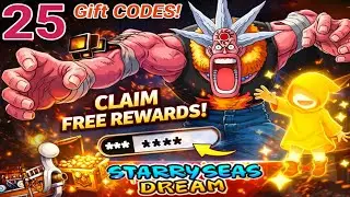Starry Seas Dream 🔥 25 Working Codes || Starry Seas Dream Gameplay - Latest Update & Reward!