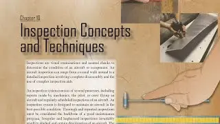 Inspection Concepts and Techniques (Aviation Maintenance Technician Handbook FAA-H-8083-30A Ch.10)