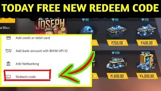 FREE FIRE REDEEM CODE | FREE FIRE REDEEM CODE TODAY 23 June | 23 june  REDEEM CODE