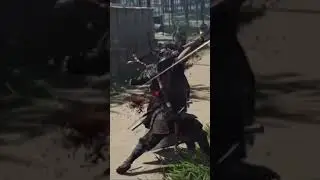 Акай разносит монгола: эпичное убийство в Ghost of Tsushima! #fight  #gameplay #гейминг #цусима