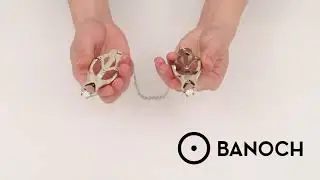 Banoch | Pinch |Pinces de M. | Tepelklem met ketting | Clover clamps | BDSM
