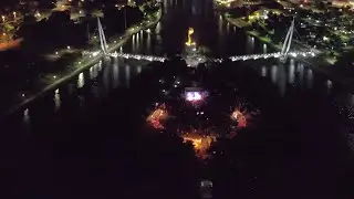 The Keeper of the Plains, the top attraction in Wichita