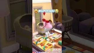 Cuando ya llevas varios cap&iacute;tulos del 100 baby challenge quedas as&iacute; : 🤪  #100babychallengesims4