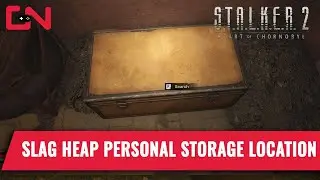 Stalker 2 Slag Heap Personal Stash Storage Location