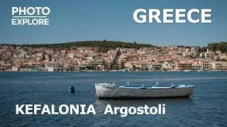 Travel and Street Photography in Argostoli on the Island of Kefalonia,  Greece.