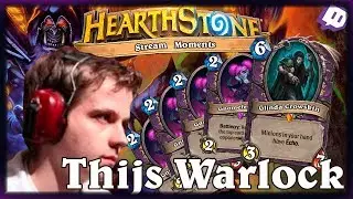 Best of Thijs WW | NEW META DECK of WARLOCK Gnomeferatu - Oh GOD that so GOOD!