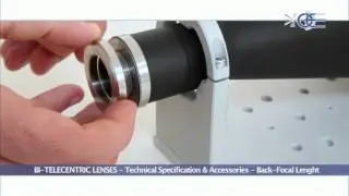 Technical Specification & Accessories - Back-Focal Lenght - BI-TELECENTRIC LENSES