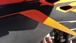 KTM EXC 400 cold start -5