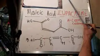 249. maleic acid iupac name in Hindi | Iupac Nomenclature of organic chemistry