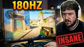 Jogando CS2 POV Monitor 180hz - Mirage