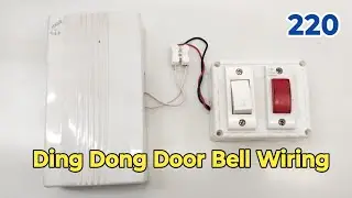 Ding Dong door bell connection wiring|घंटी की वायरिंग कैसे करें by Bijali Gyan 