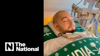 Emotional video shows Saudi Arabia's 'Sleeping Prince' covered in flag