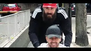 Leonardo Darwin & Big F'ing Joe sign on the Doll...