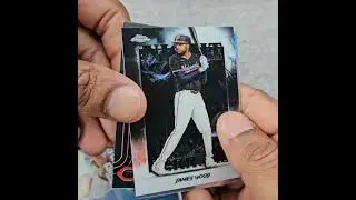 Набор карточек Topps Chrome Baseball Update Series Blaster Box 2025 года #shorts #topps #toppschr...