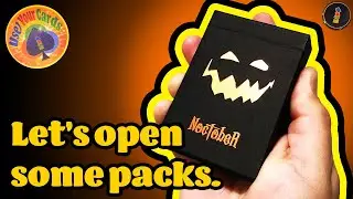 NOCTOBER! Let's check out the latest deck of NOC playing cards exclusive to October! \o/