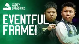 EVENTFUL FRAME! 😱 | Zhou Yuelong vs Zhang Anda | World Grand Prix 026