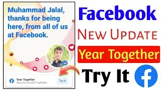 Facebook New Year Together Update || Facebook Year Together Feature Post