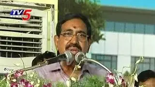 Minister Narayana Speech At AP Temporary Secretariat Inauguration | Velagapudi | TV5 News