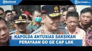 Kapolda Riau Ikut Saksikan Perayaan Go Ge Cap Lak di Bagansiapiapi