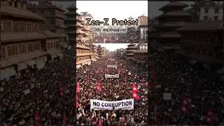 Zen-Z protest against corruption in nepal #zenz #corruption #nepalcorruption #andolan #shorts