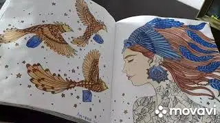 Все мои законченные раскраски.