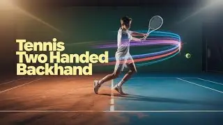 Tennis Two-Handed Backhand