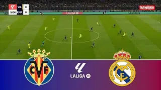 Villarreal vs Real Madrid - Spanish La Liga 2026 | Full Match All Goals | Pes 21 Gameplay