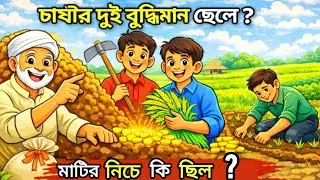 চাষীর দুই বুদ্ধিমান ছেলে ।। অনুপ্রেরণামূলক বাংলা গল্প।। Inspirational moral story in Bengali 2026 