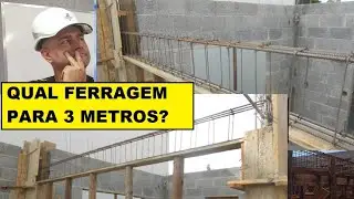 NÃO FAÇA ERRADO NA SUA OBRA! ( VIGA - VÃO LIVRE 3 METROS).