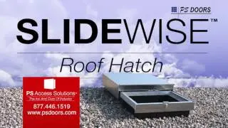 Slidewise Roof Hatch from PS Access Solutions