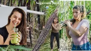 meerut Sugarcane juice with masala #juice #gana juice #energydtink #indianfoodvlogs #delhifoodvlogs 