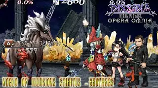 DFFOO JP - Freya in SPIRITUS Difficulty! WoI Spiritus Brothers Event! - Freya/Tifa/Cor (Grade S Run)