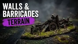 Walls and Barricades - ChimeraWargaming Terrain #walls #barricades